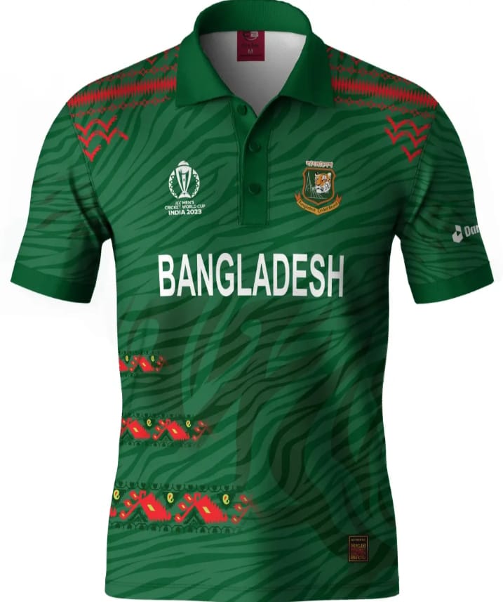 BD Official World Cup Jersey 2023 Bangladesh Cricket Team Official ...