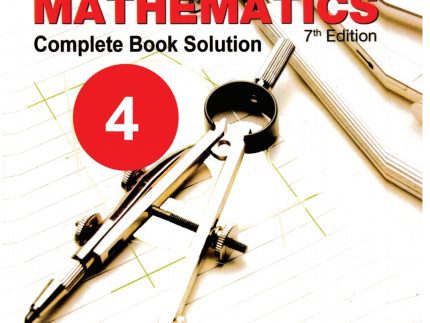 New Syllabus Mathematics 4, 7th Edition (Solution)