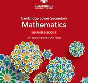 Cambridge Lower Secondary Mathematics Learner's Book 9