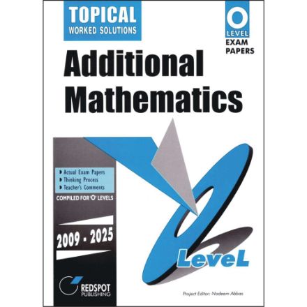 addmath O Level Additional Mathematics (Topical) Up To Last Year - Image 1