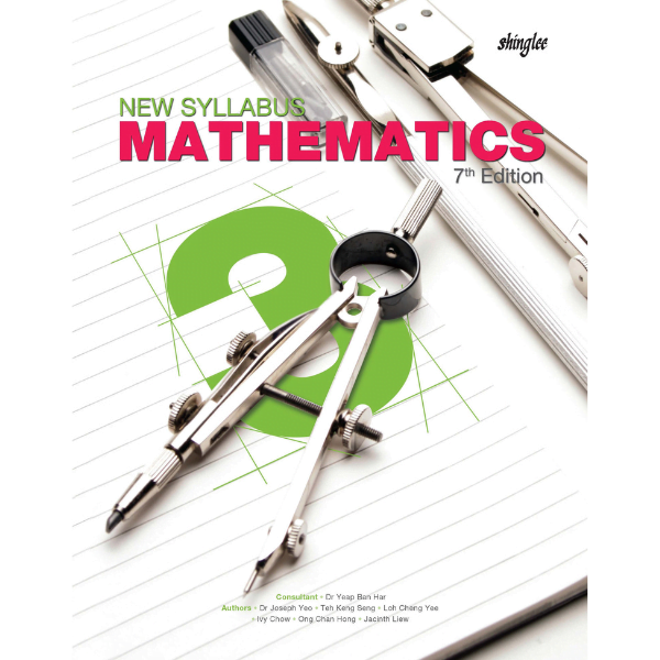 new-syllabus-mathematics-3-7th-edition Shinglee New Syllabus Mathematics 3 (7th Edition) - Image 1