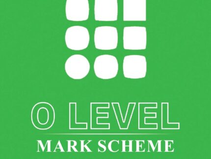 Edexcel O Level IGCSE (9-1)  Computer Science Mark Scheme - Up To Last Year