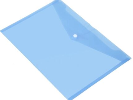 Plain A4 Button File Folder