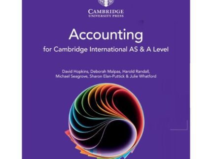 Cambridge International AS & A Level Accounting Coursebook