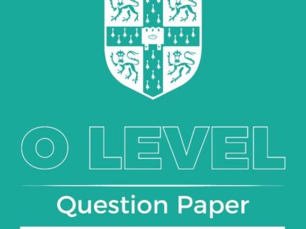 Cambridge O level Accounting Yearwise Question Paper 2– Up to Last Year