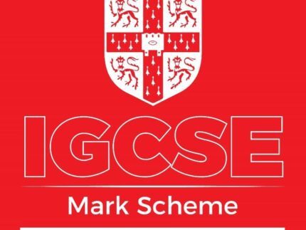 Cambridge IGCSE Economics Paper 1 Mark Scheme (Question Answer) – Up to Last Year