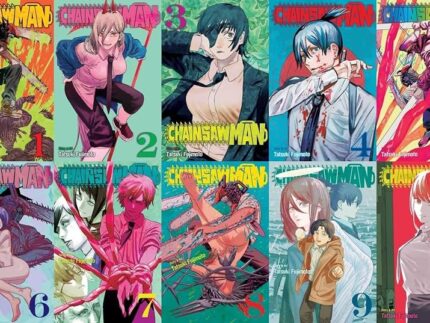 Chainsaw Man manga series (Vol 1-10) by Tatsuki Fujimoto