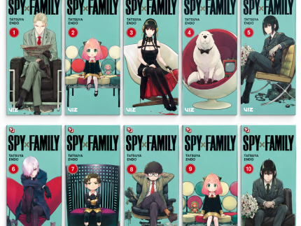 Spy x Family Collection 10 Books Set Volumes by Tatsuya Endo
