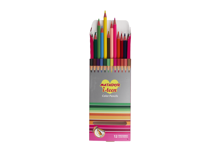 1570440379rggYp Matador i-teen Color Pencil 13 pcs (Large) - Image 1