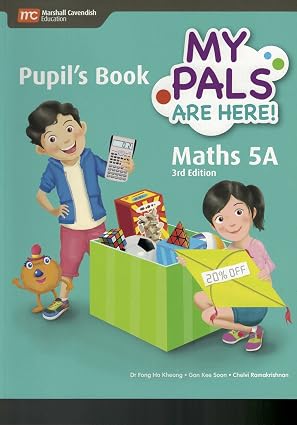 81mZ6P2jQqL._SY425_ My Pals are Here! Maths Pupil’s Book 5A - Image 1