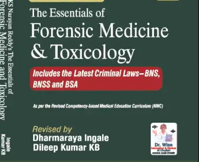 K.S. Narayan Reddy Forensic Medicine 36th Edition