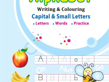 Children's Alphabet Writing & Colouring Capital and Small Letters