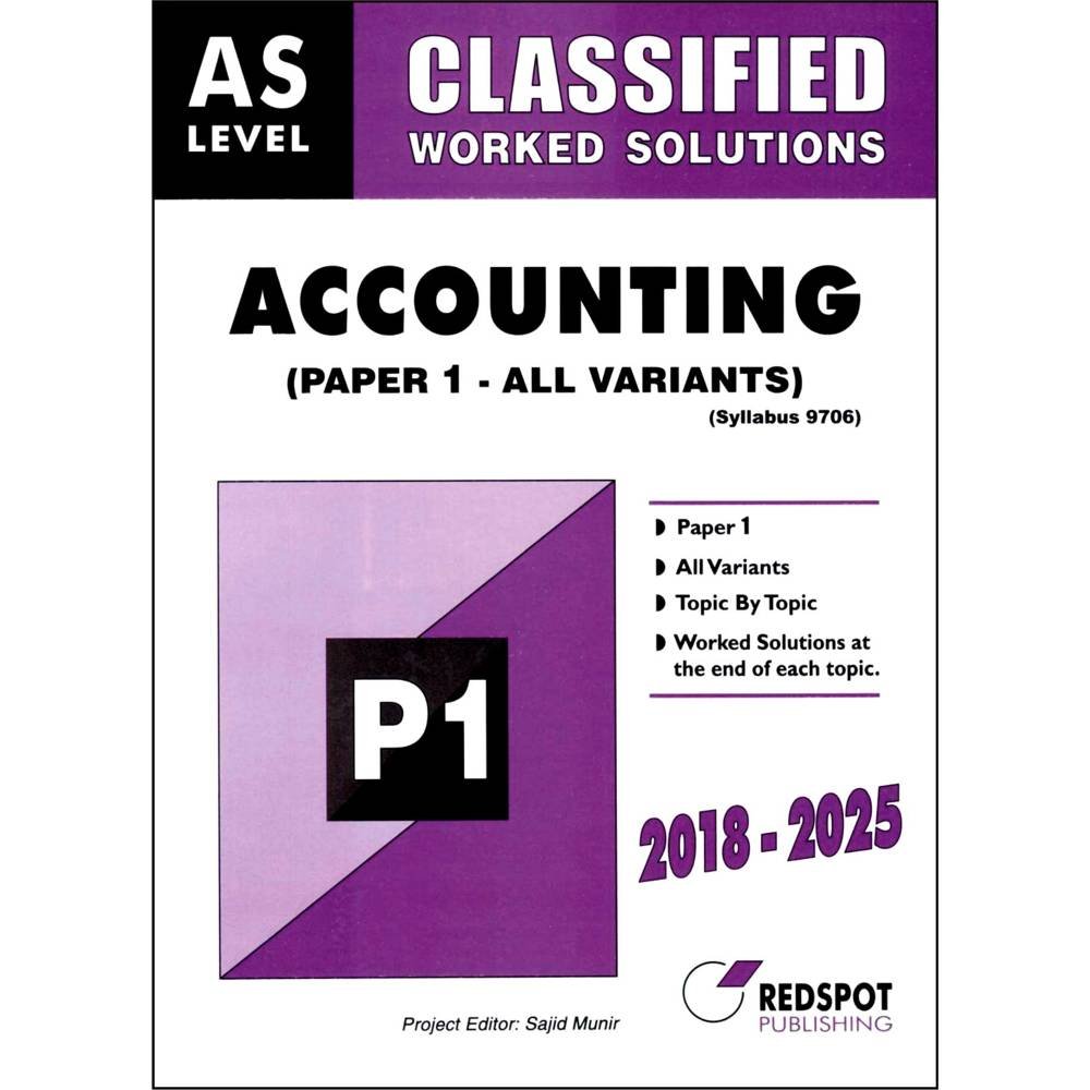 2026/09/69954.jpg AS Level Classified Accounting (9706) Paper 1, MCQ (All Variants) - Image 1